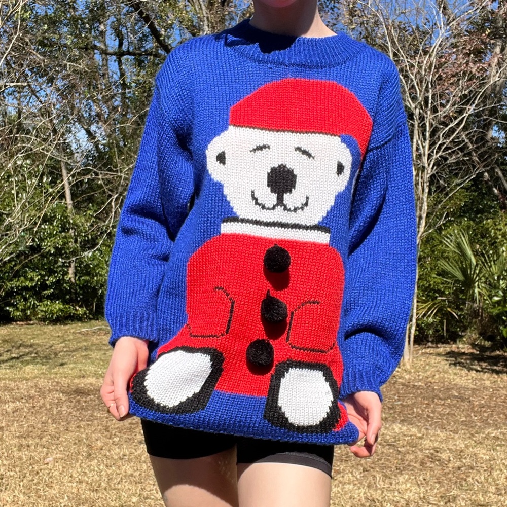 2/$40⚜️ Vintage Polar Bear Sweater